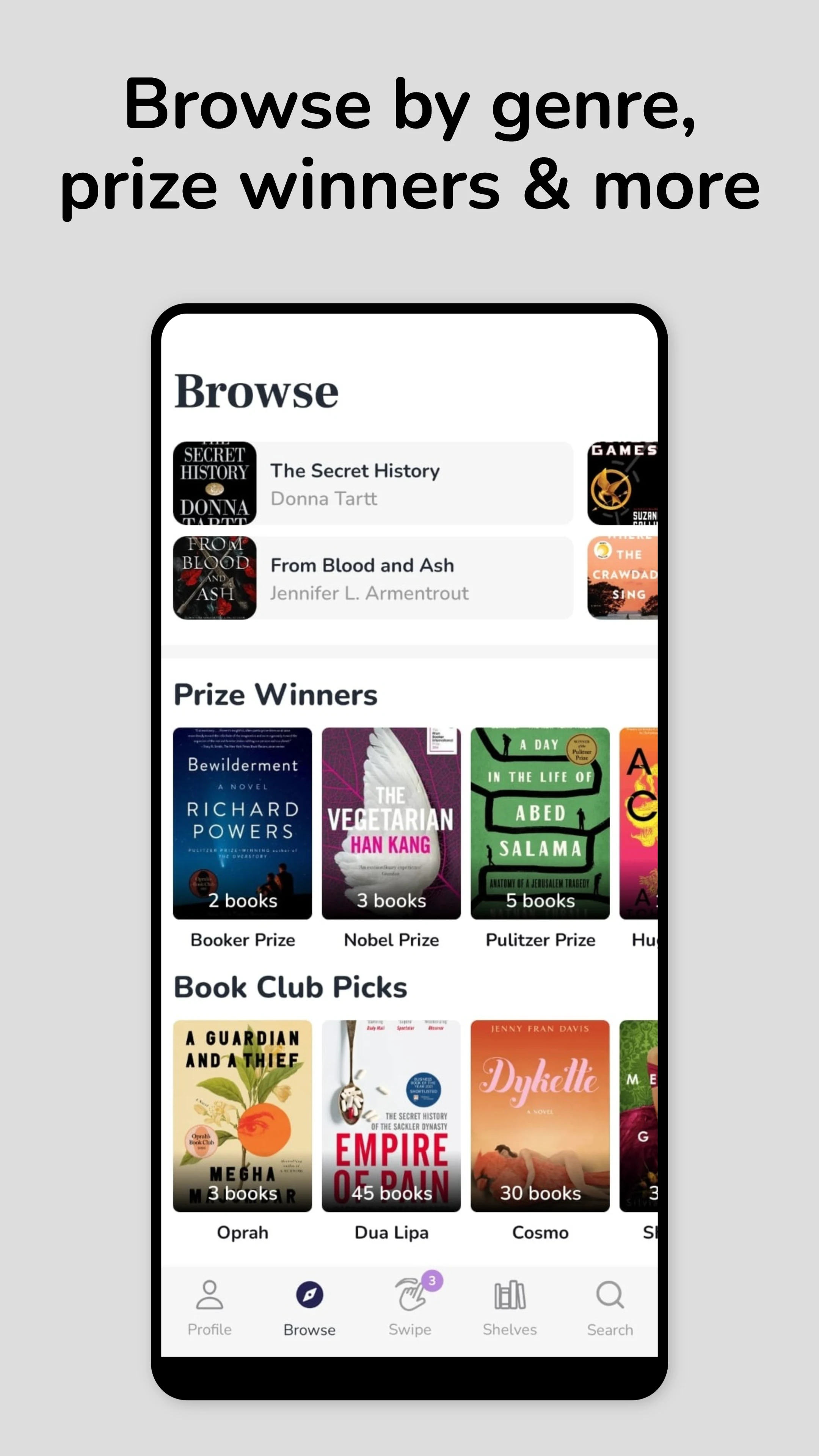 Bookist: Book Tracker & Recs screenshot